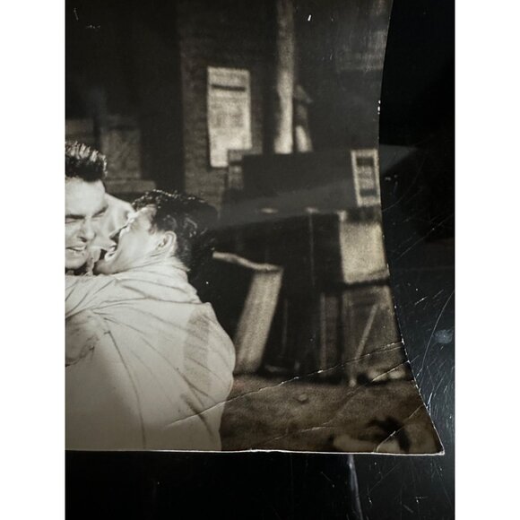 Vintage The Young Lions 1958 Montgomery Clift Fight Scene Movie Still Photo - Picture 7 of 14